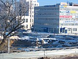 English: RZD Ramenskoe station. Rebuild in 2005 Русский: Станция Раменское РЖД. Перестройка 2005 года