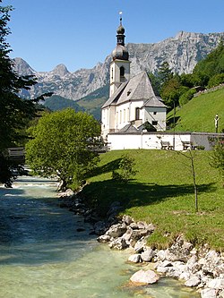 Pfarrkirche St. Sebastian, the local church