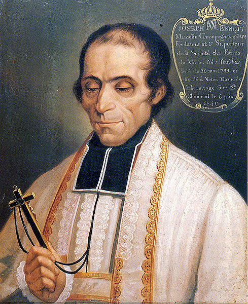 Saint Marcellin Champagnat, founder of the Marist Brothers