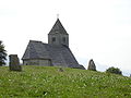 Menhir di dekat Gereja Santo Remigius