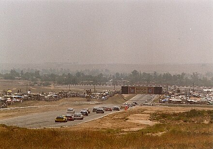 The final NASCAR race at Riverside in 1988