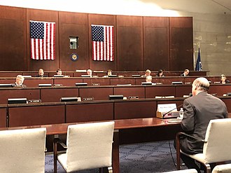 Robert Aderholt speaking in front of the Join Select Committee on Budget and Appropriations Process Reform in 2018 Robert Aderholt in Joint Select Committee on Budget & Appropriations Process Reform 2018.jpg