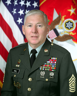 <span class="mw-page-title-main">Robert E. Hall (soldier)</span> Eleventh Sergeant Major of the US Army