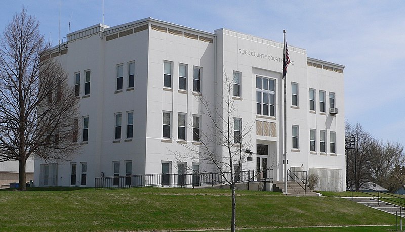 File:Rock County, Nebraska courthouse from NW 1.JPG