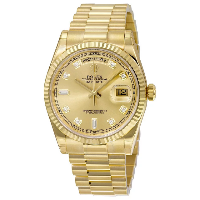 white presidential rolex