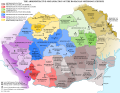 Administrative map of Romanian Orthodox Church (English)