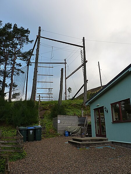 File:Rope course at Gulabin Lodge - geograph.org.uk - 3668473.jpg