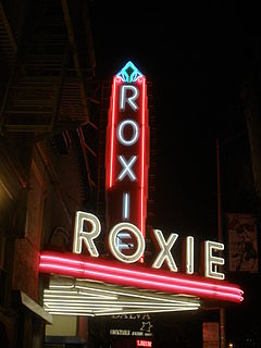 <span class="mw-page-title-main">Roxie Theater</span> Movie theater in San Francisco, California