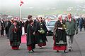 Royal visit in Vágur, Faroe Islands 21-06 2005