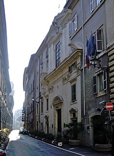 Santissimo Sudario allArgentina Church in Rome, Italy