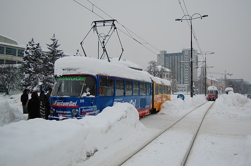 File:Sarajevo Tram-209 Line-2 2012-02-07.JPG