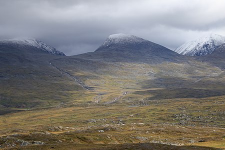 WLE: The Sarek National Park in northern Sweden.