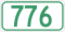 כביש ססקצ'ואן 776.svg