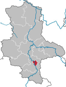 Poziția localității Halle (Saale)