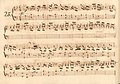 partitura manuscrita