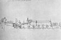 Drawing by Renier Roidkin, 1st half of the 18th century