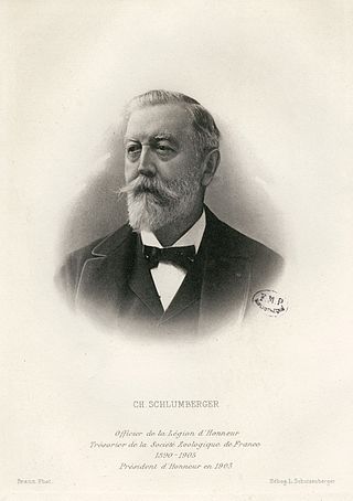 <span class="mw-page-title-main">Charles Schlumberger</span> French paleontologist