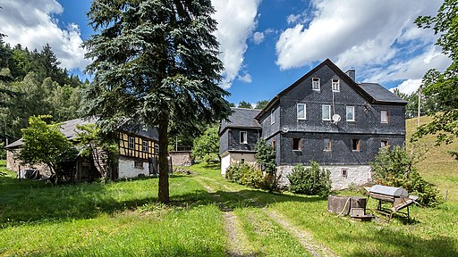 Schmiedebach Mühle am südlichen Ortsrand