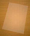 Schnellaktendeckel: Blatt DIN A4 Kopierpapier