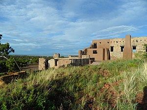 Seton Castle, at Seton Village, New Mexico by David L. Witt.JPG