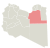 Map of the district of Al Wahat