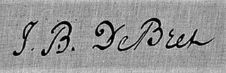 signature de Jean-Baptiste Debret