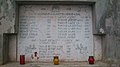 Pamätná tabuľa padlých z prvej a druhej svetovej vojny