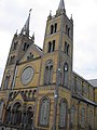 Sint-Petrus-en-Pauluskathedraal (katholiek) in Paramaribo.