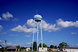Vattentornet i Smithville.