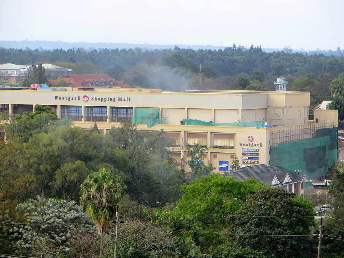 Tiroteo y secuestro en el centro comercial Westgate