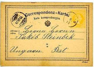 Postal card postal stationery with an imprinted stamp or indicium signifying the prepayment of postage