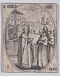 Thumbnail for File:St. Odilo, Abbot Met DP890790.jpg