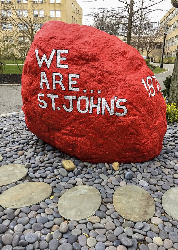 Spirit Rock located on the Queens Campus