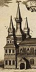 Westwerk met laatgotische middentoren, 1697