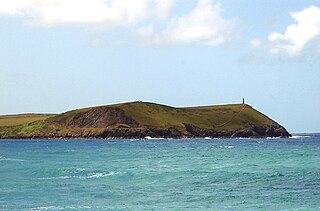 <span class="mw-page-title-main">Stepper Point</span> Headland on the coast of north Cornwall, England