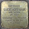 Stolperstein Markgraf-Albrecht-Str 4 (Halsee) Lucie Hoffmann.jpg