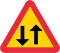 Sweden road sign A25.svg