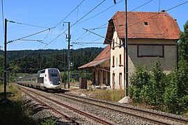 TGV POS Lyria à Vaux-et-Chantegrue (2019)