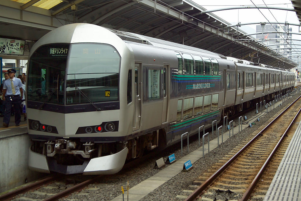 Takamatsu Station Marine Liner M3713