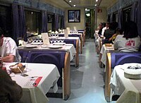 スペイン・タルゴの食堂車 2006年