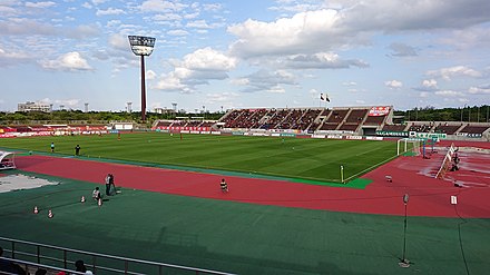 Tapic Kenso Hiyagon Stadium in Okinawa.