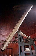 Image 3250 cm refracting telescope at Nice Observatory. (from Observational astronomy)