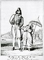   This image is a JPEG version of the original PNG image at File: The Long and Short of the Tale by George Cruikshank.png. Generally, this JPEG version should be used when displaying the file from Commons, in order to reduce the file size of thumbnail images. However, any edits to the image should be based on the original PNG version in order to prevent generation loss, and both versions should be updated. Do not make edits based on this version. Admins: Although this file is a scaled-down duplicate, it should not be deleted! See here for more information. The Long and Short of the Tales, caricature engraving of Queen Caroline and Bartolomeo Pergami by George Cruikshank, 1821. 26.2 x 20.7cm (10 1/2 x 8 1/8"). National Portrait Gallery (RN43538).