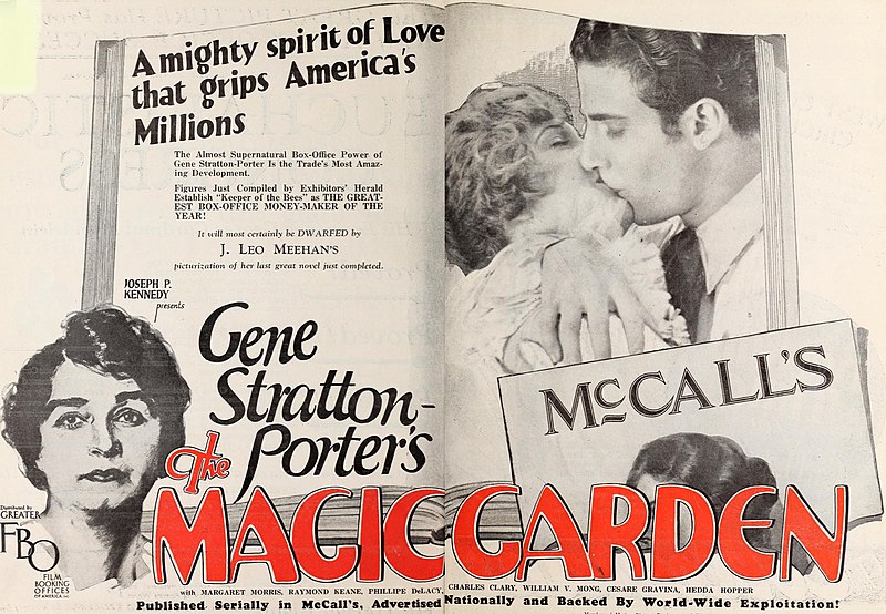 File:The Magic Garden advertisement in Moving Picture World on January 1, 1927.jpg