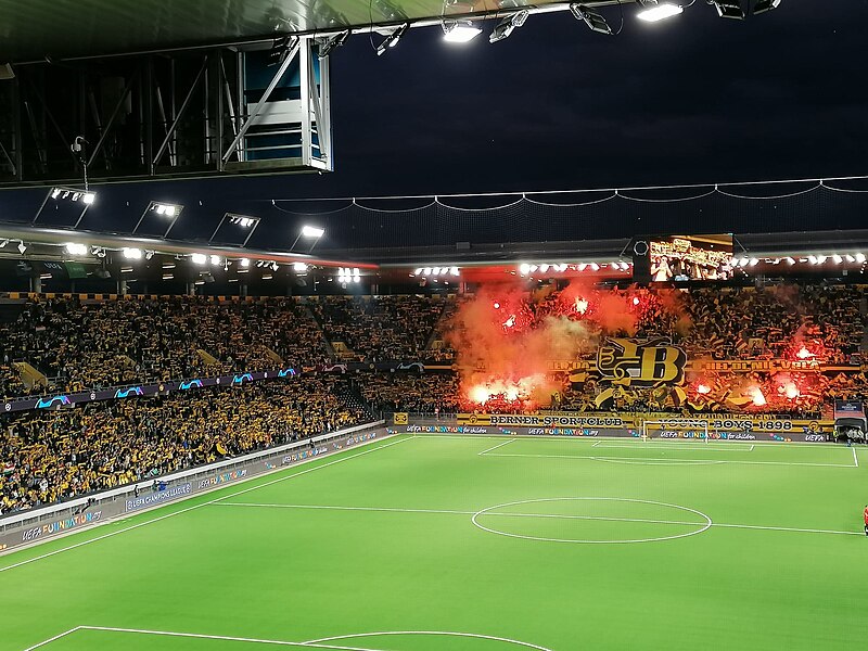 File:The Wankdorf Stadium before a Champions League Match (2021).jpg