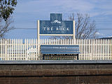 The Rock railway station