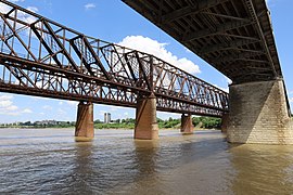 Three bridges of Memphis