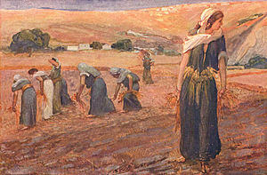 Gleaners (watercolor circa 1896-1902 by James Tissot) Tissot Gleaners.jpg