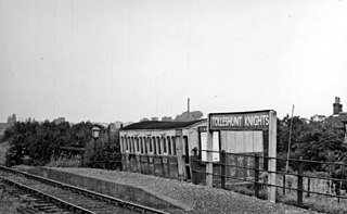 <span class="mw-page-title-main">Tolleshunt Knights railway station</span> Former railway station in England