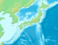 An enlargeable topographic/hydrographic map of Japan Topographic Map of Japan.png